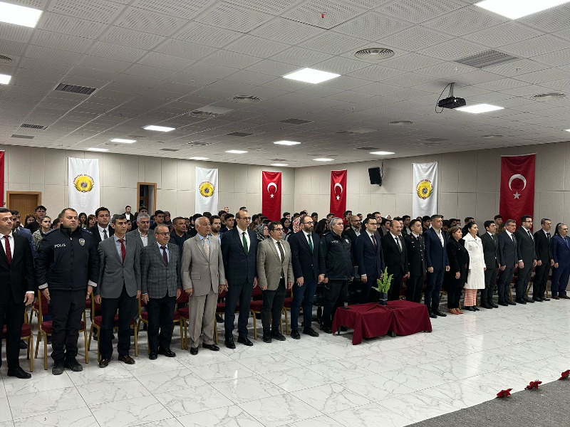 12 Mart İstiklal Marşımızın Kabulü ve Mehmet Akif ERSOY’ u Anma Töreni Düzenlendi