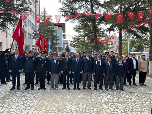 İlçemizde Çanakkale Zaferinin 110. Yıl Dönümü ve Şehitleri Anma Günü Programı Düzenlendi